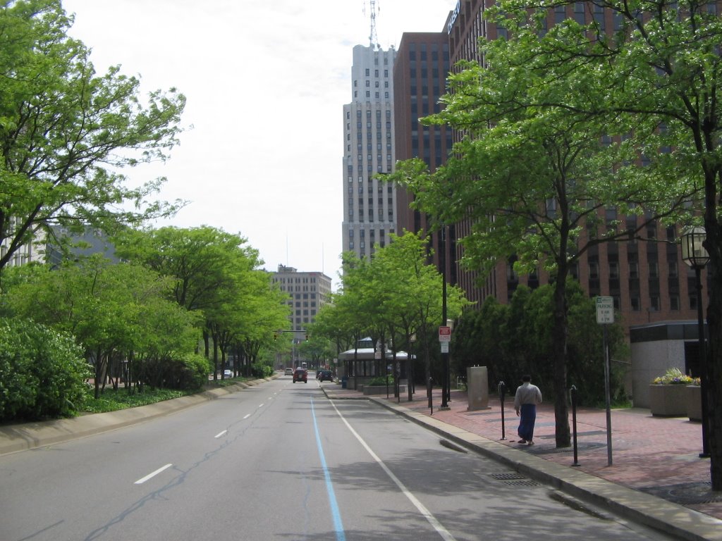 Looking Straight Down Main Street