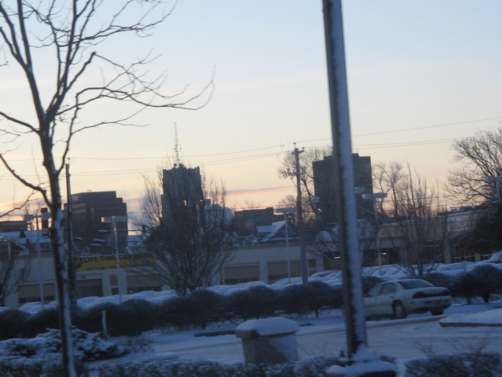 Winter Sunrise Over Akron