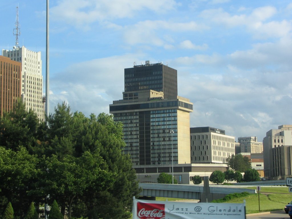 Akron, OH, downtown