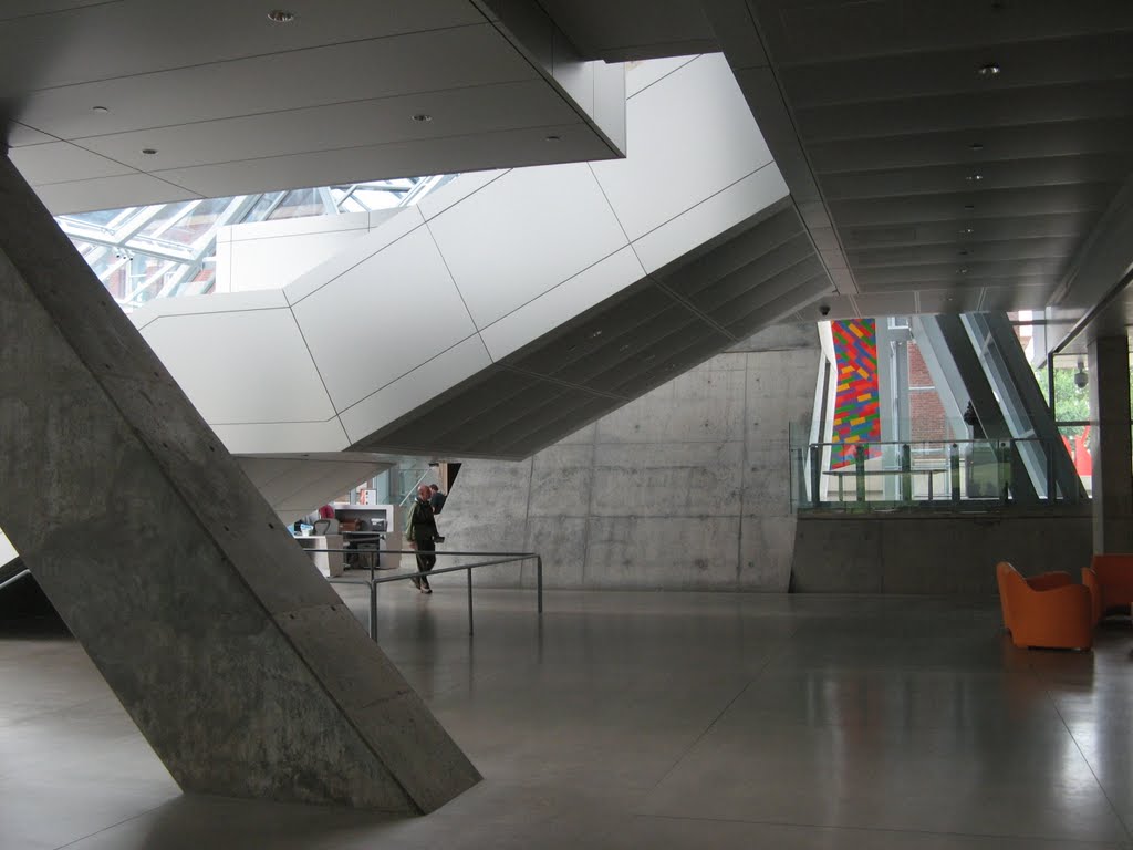 lobby, Akron Art Museum, Akron, Ohio