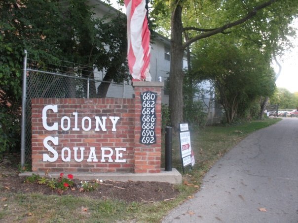 Colony Square Apartments - Entrance