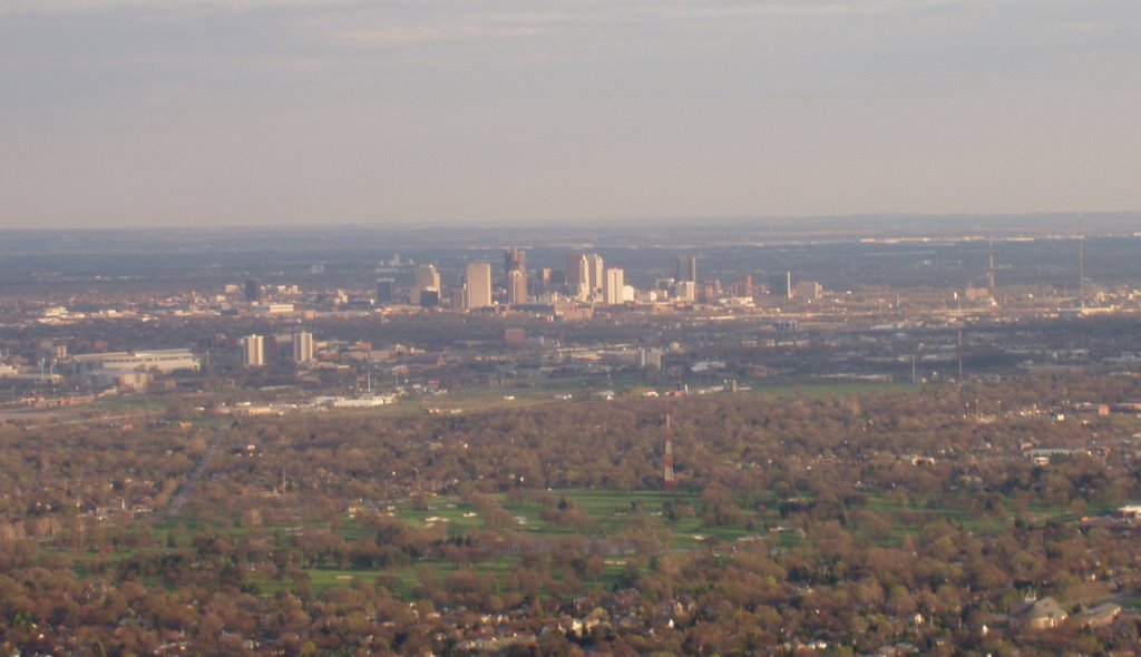 Downtown Columbus from northwest