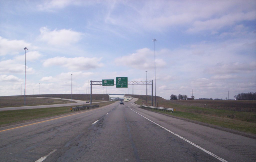 US 23 heading south at Junction US 30 East