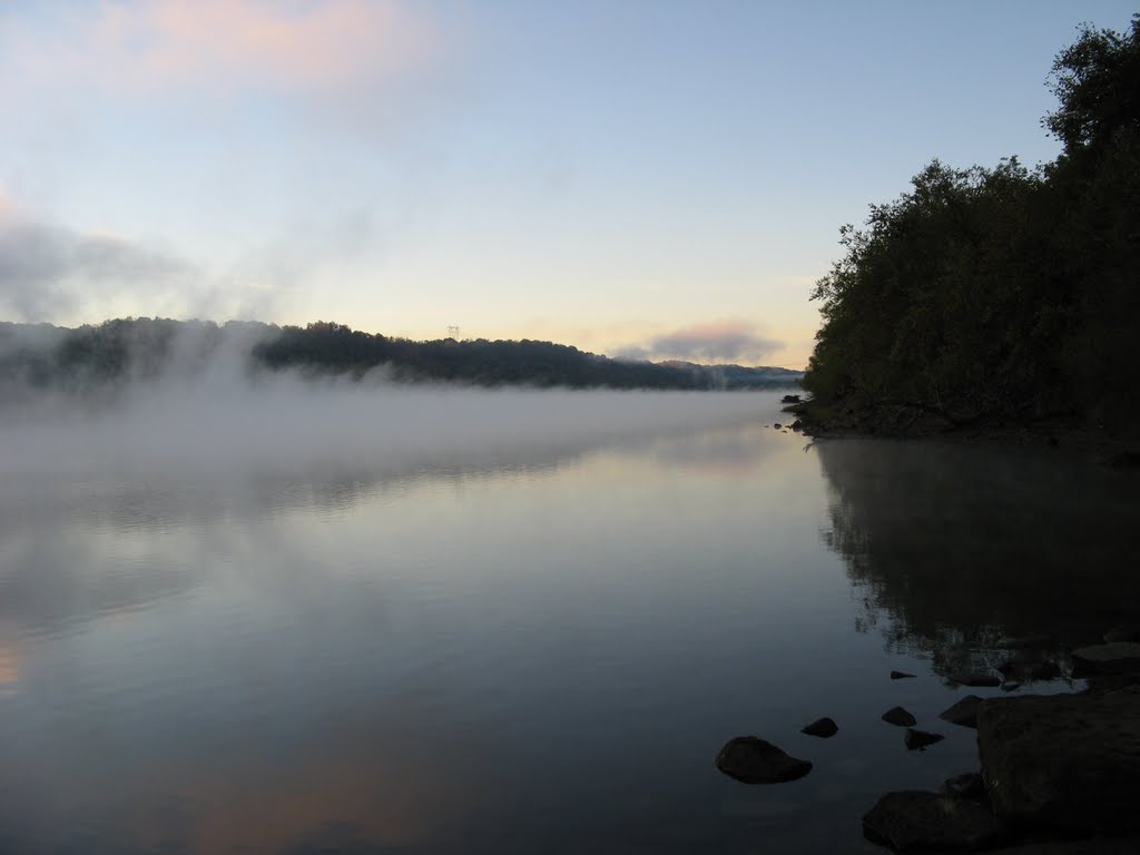 Fog on the Ohio River