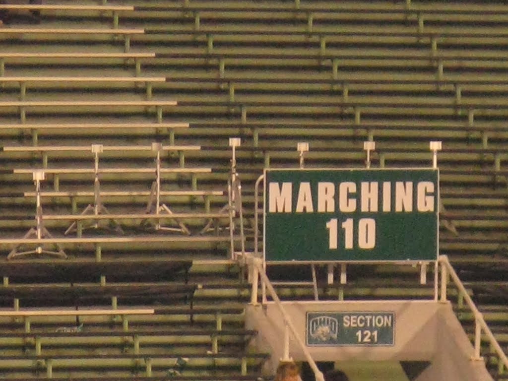 The 110s Section in the Peden Stadium