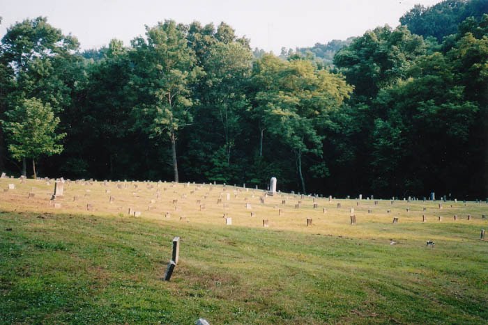 one of the old cemeteries at the old athens lunatic asylum