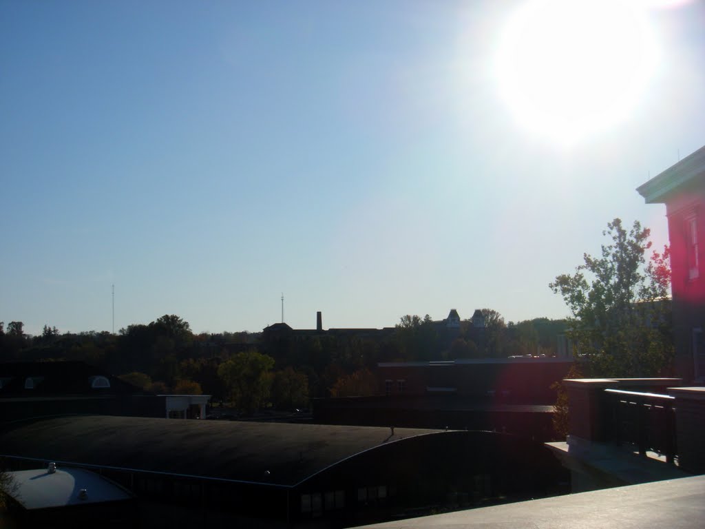 View from Baker Center balcony