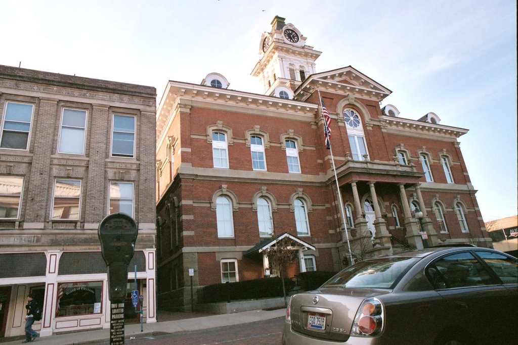 Athens County Courthouse Bldg Athens Ohio USA