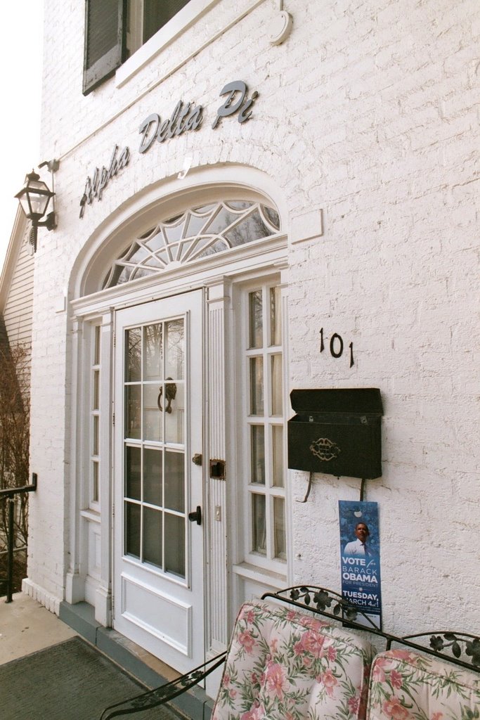 Alpha Delta Pi Sorority House 101 Court Street Athens Ohio USA