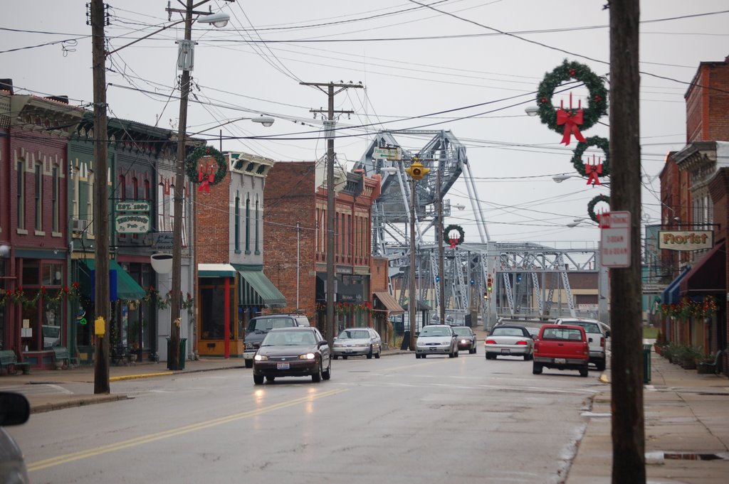Harbor-Looking East on Bridge Street