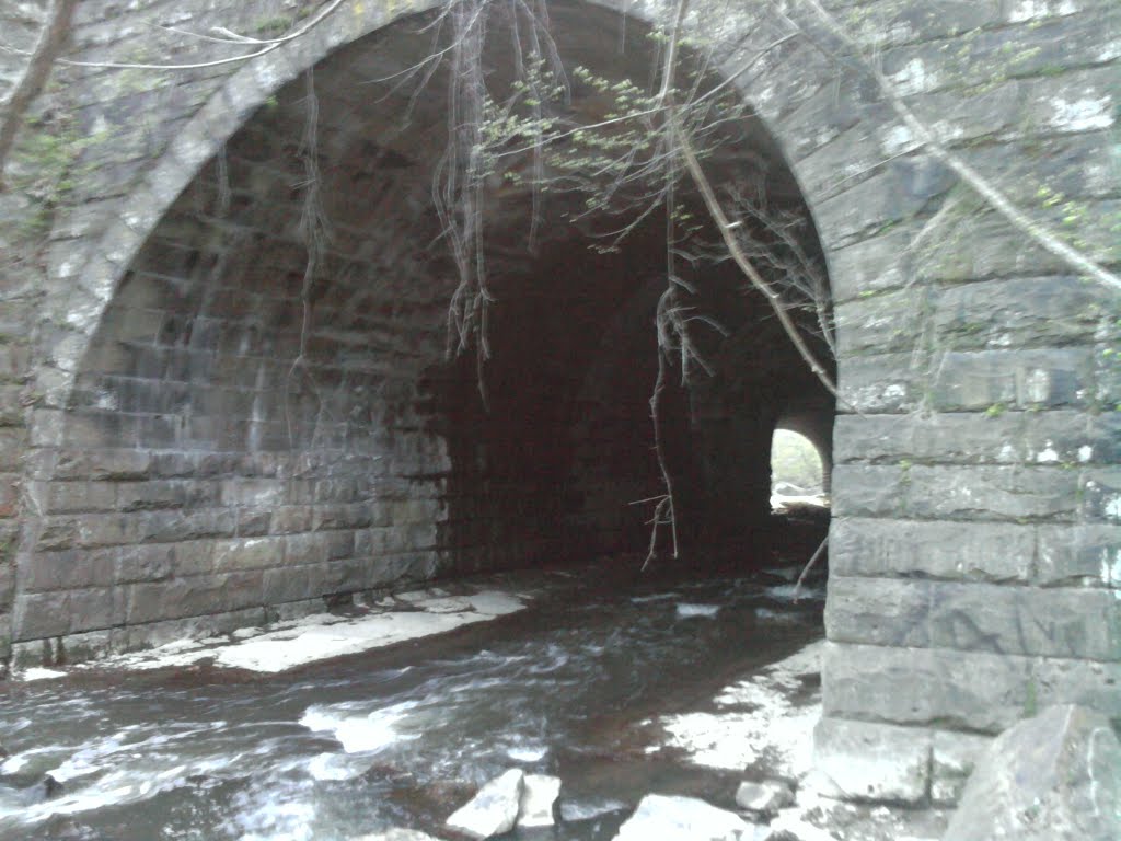 very close to the tunnel and you can see the other side