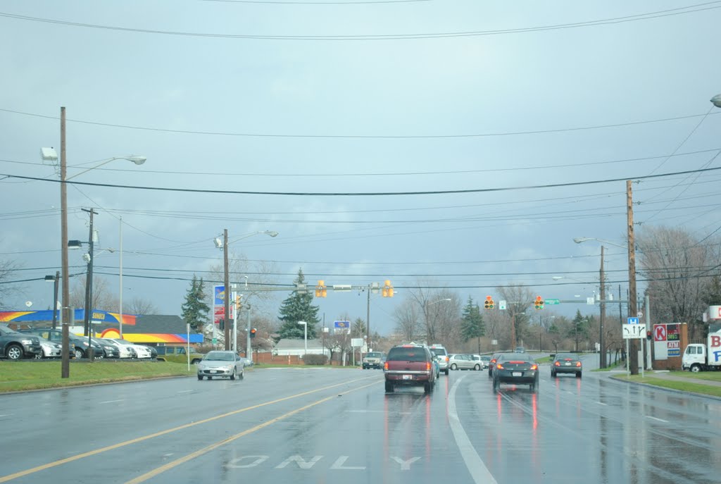 Intersection at Warrensville Center Road and Rockside