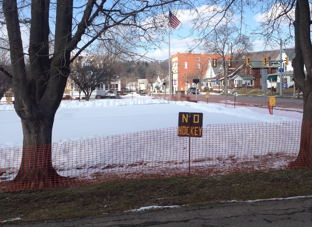 Skating rink.