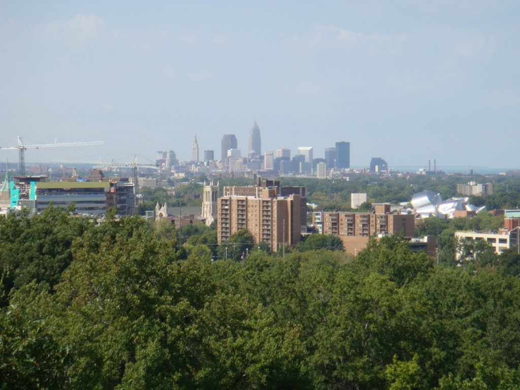 Cleveland from Garfield mausoleum