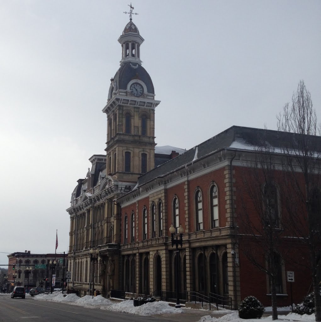 The Wayne County Court House in Wooster Ohio.