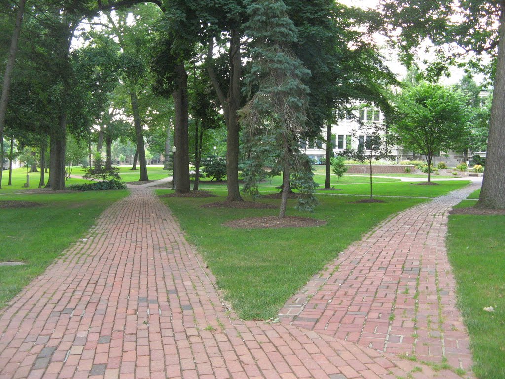 sylvan paths, The College of Wooster, Wooster, Ohio