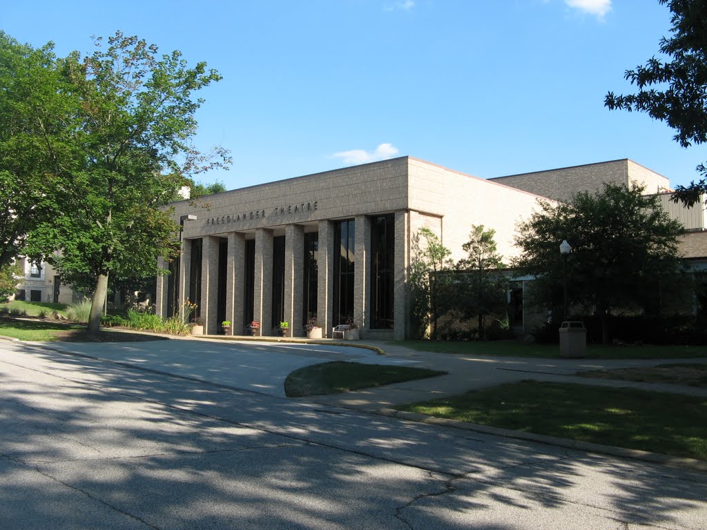 Freedlander Theatre, Wishart Hall, College of Wooster, Ohio