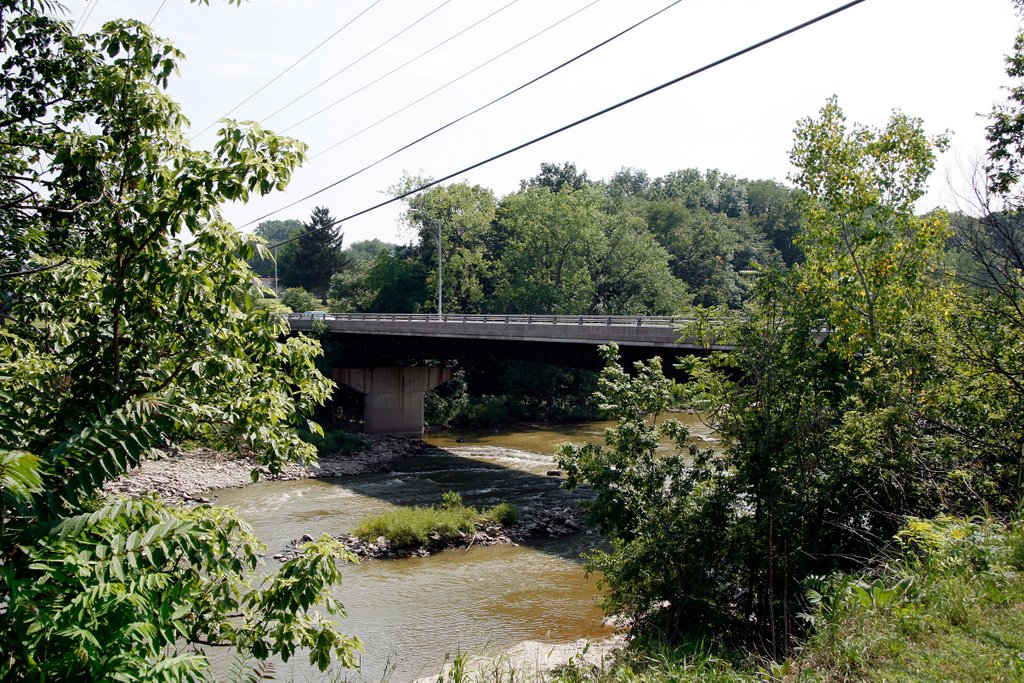 River Bridge at Ballville Ohio.