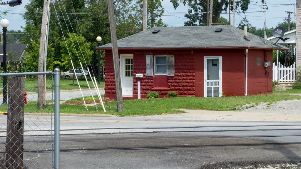 Railroad office building