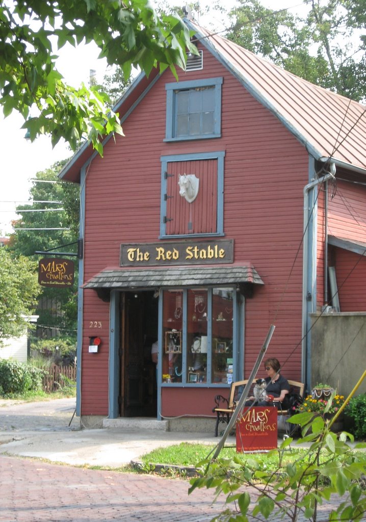 Red Stable Store in German Village
