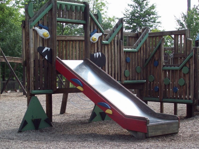Incredible Community Playground slide