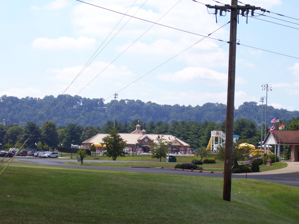 Marietta Aquatic Center from Best Western hotel