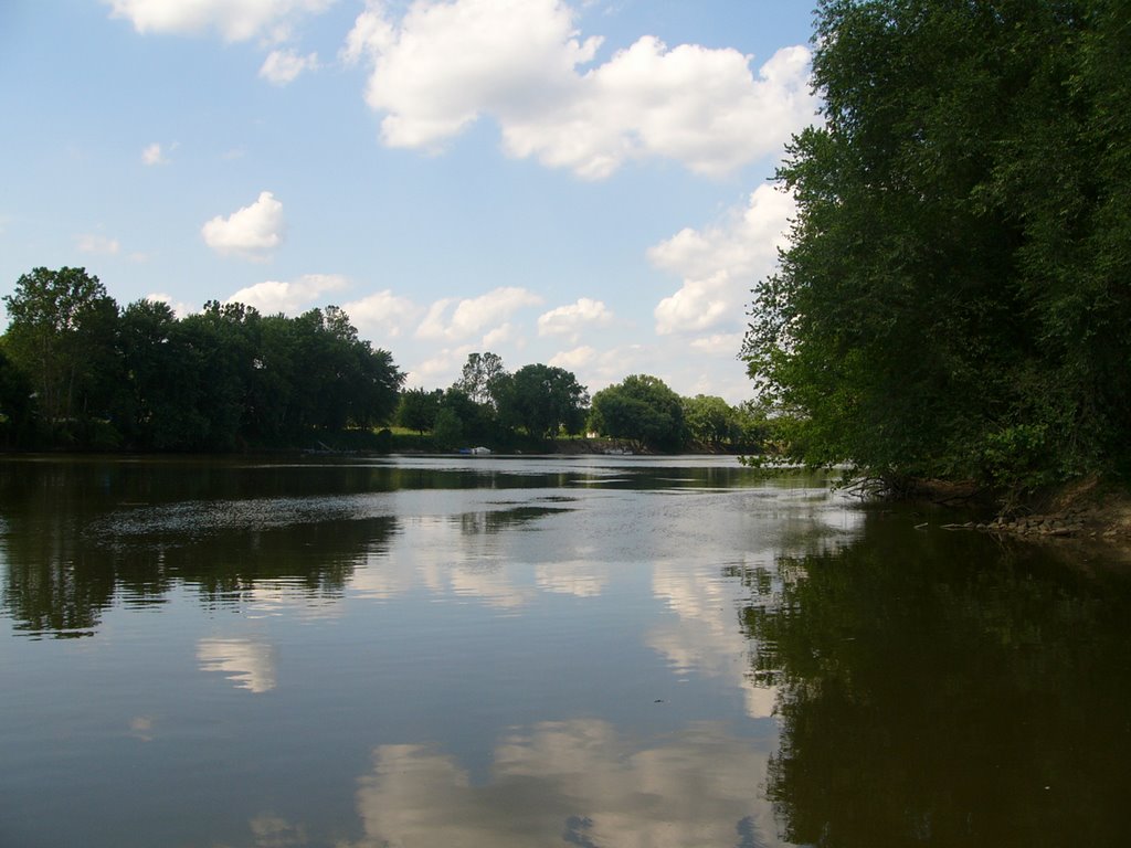 Muskingum River View - From Boat Ramp