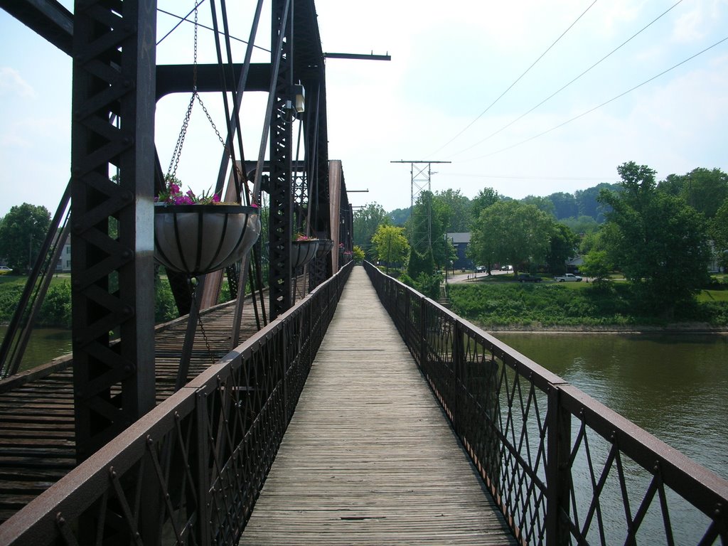 the walking bridge
