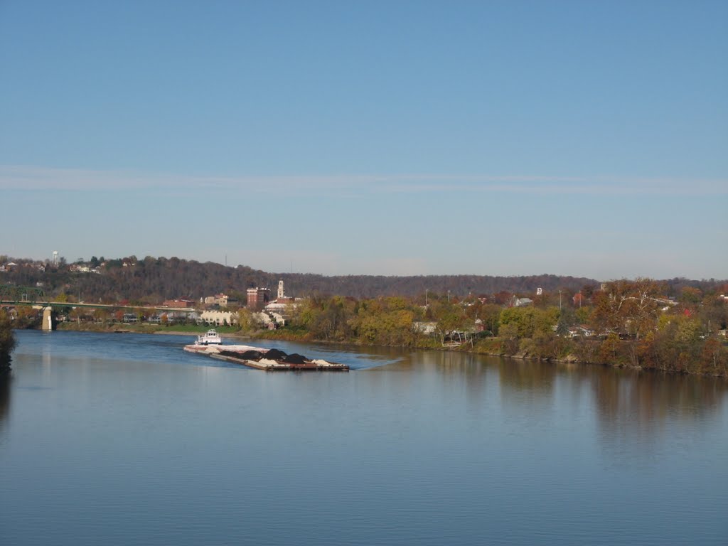 the Ohio River at Marietta, Ohio
