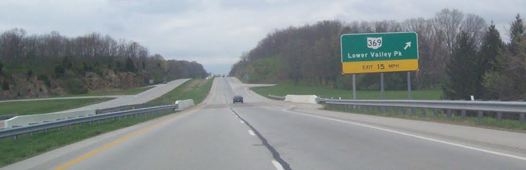 OH-369 & Lower Valley Pk Exit on OH-4 Northbound 04/24/2011