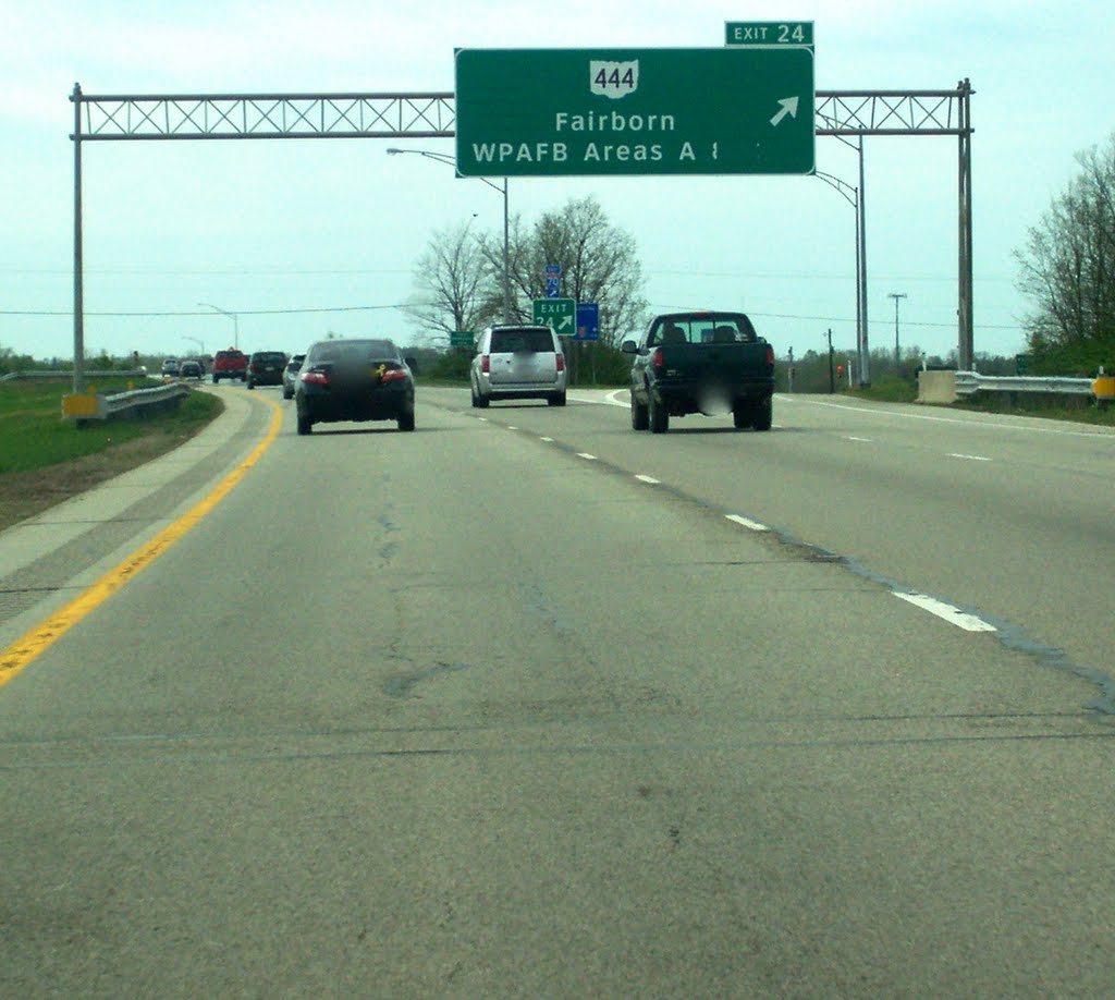 Exit 24 to OH-444 on I-675 Southbound 04/30/2011