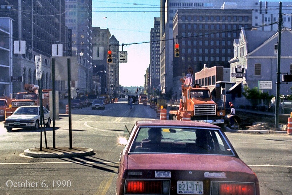 1984 Dayton, Ohio - Main St - looking south
