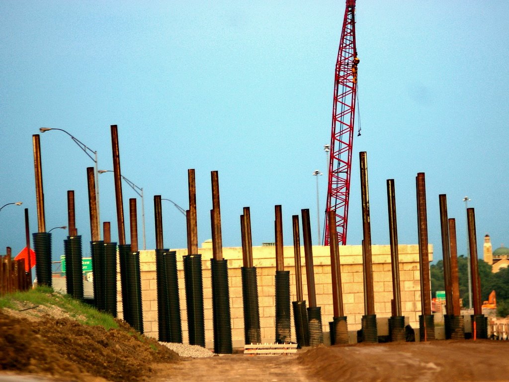 2008 I-75 view Dayton bridge construction