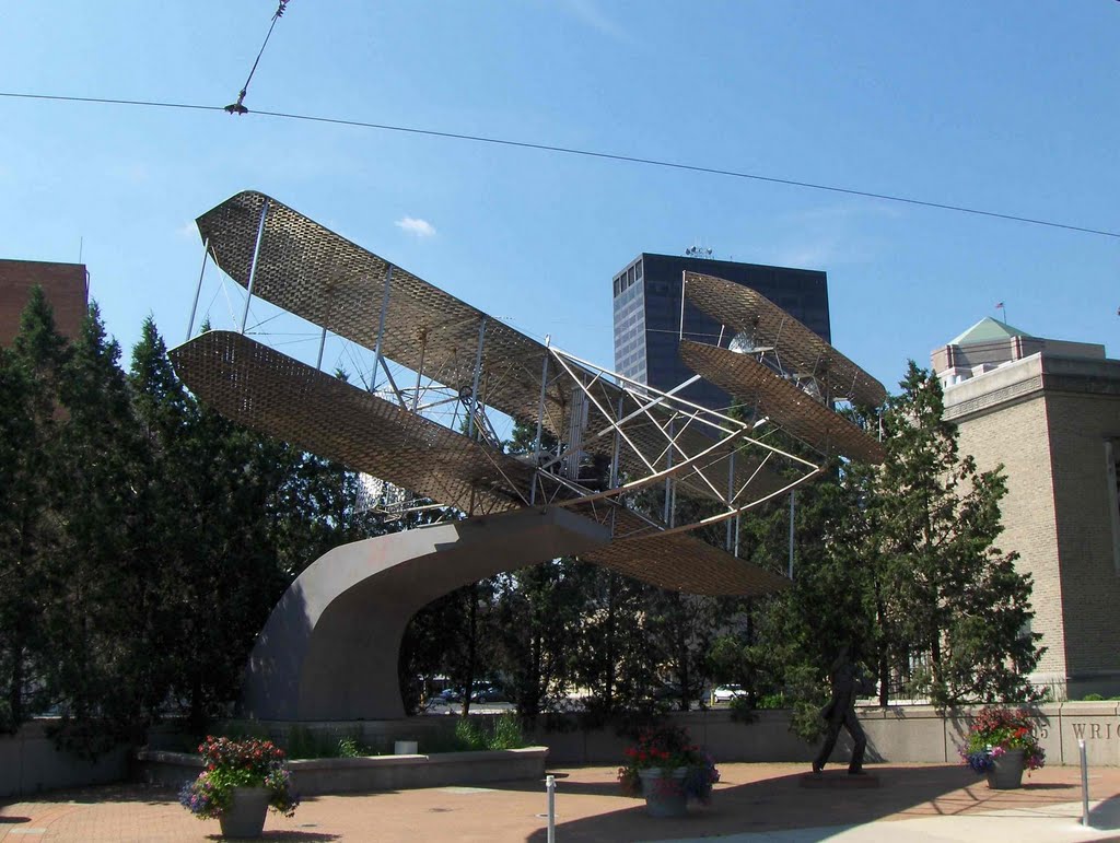 Stainless Steel Replica of Wright Flyer, GLCT