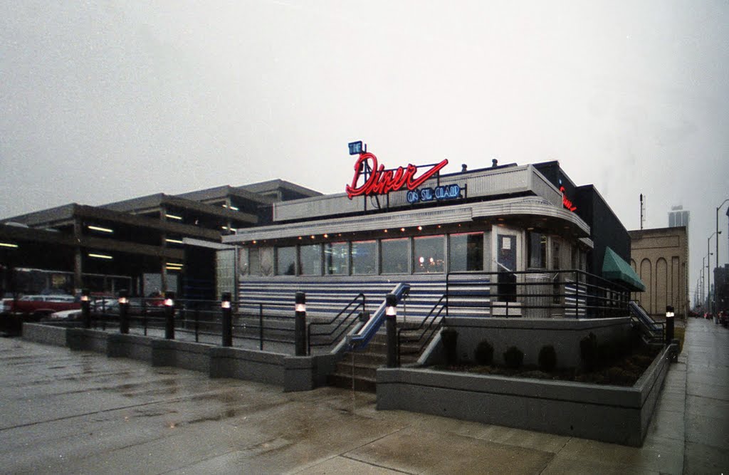 1989, St. Clair Street Diner - Dayton, Ohio