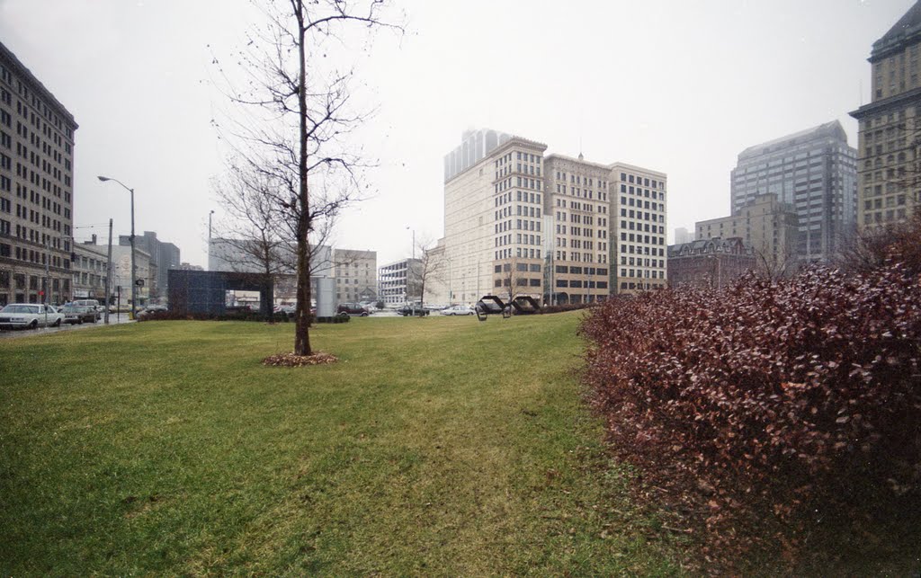 1989, Park across from Convention Center - Dayton, Ohio