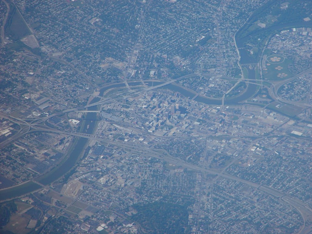 Dayton from 30K Ft