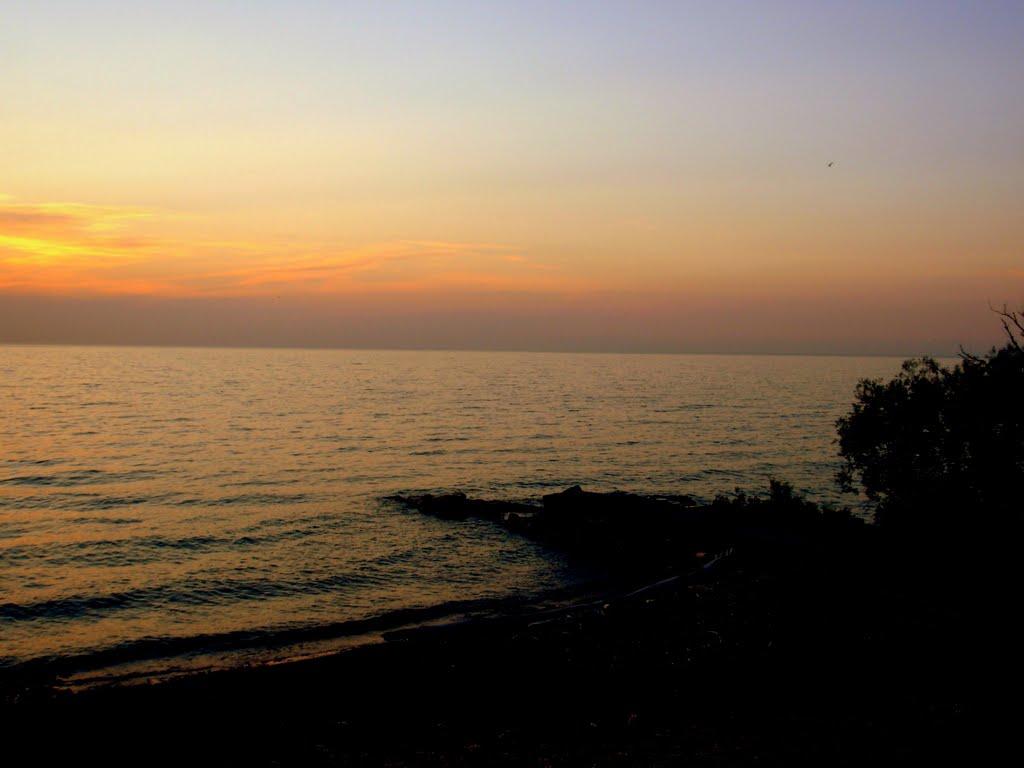 Lake Erie evening on Summer Soltice 2007