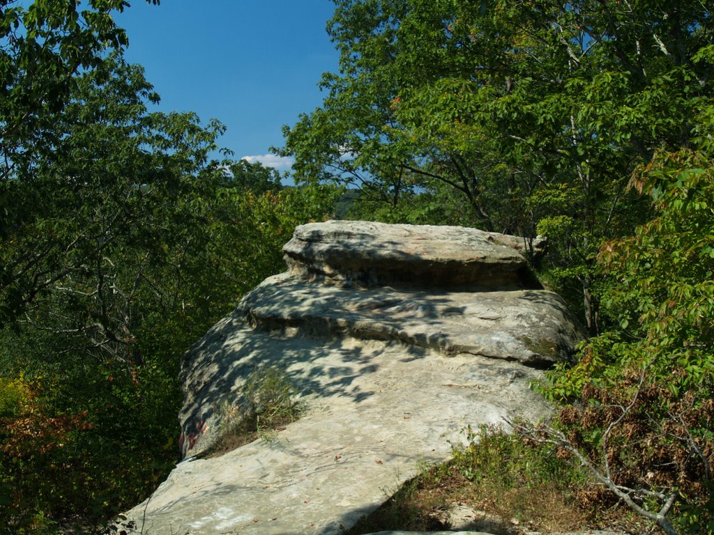 Lookout Rock, Zaleski State Forest