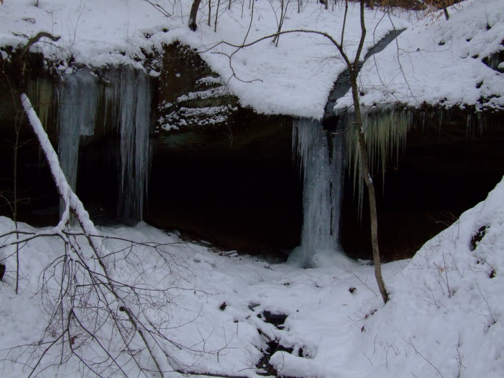 Ice Falls Lake Hope State Park