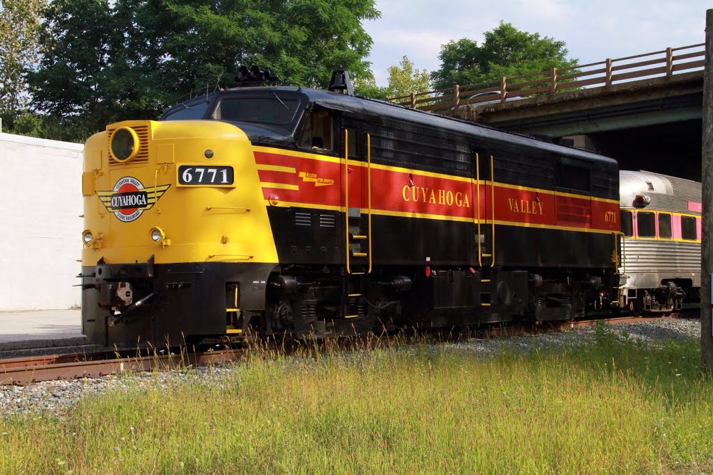 NKP 765 Steam in the Valley on the Cuyahoga Valley Scenic Railroad at Independence, Ohio, September 7, 2013