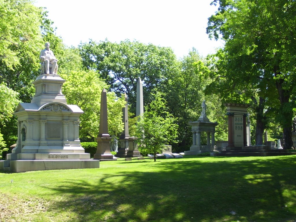 lakeview cemetery (cleveland) giant headstones