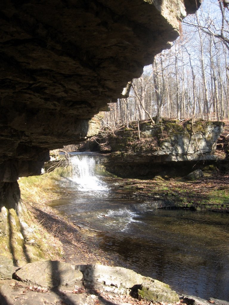 Waterfall in Glen Helen