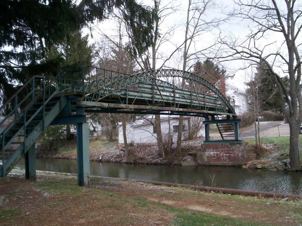 Foot Bridge Over Canal