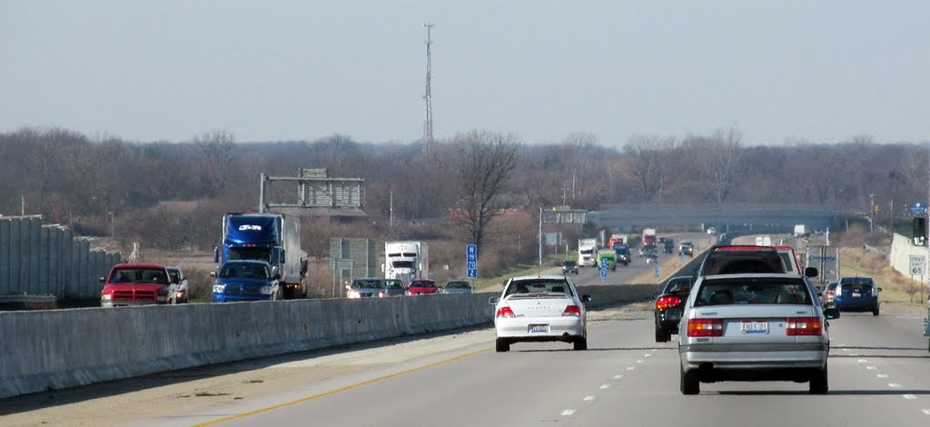 2011, Monroe, OH, USA - I-75 north bound