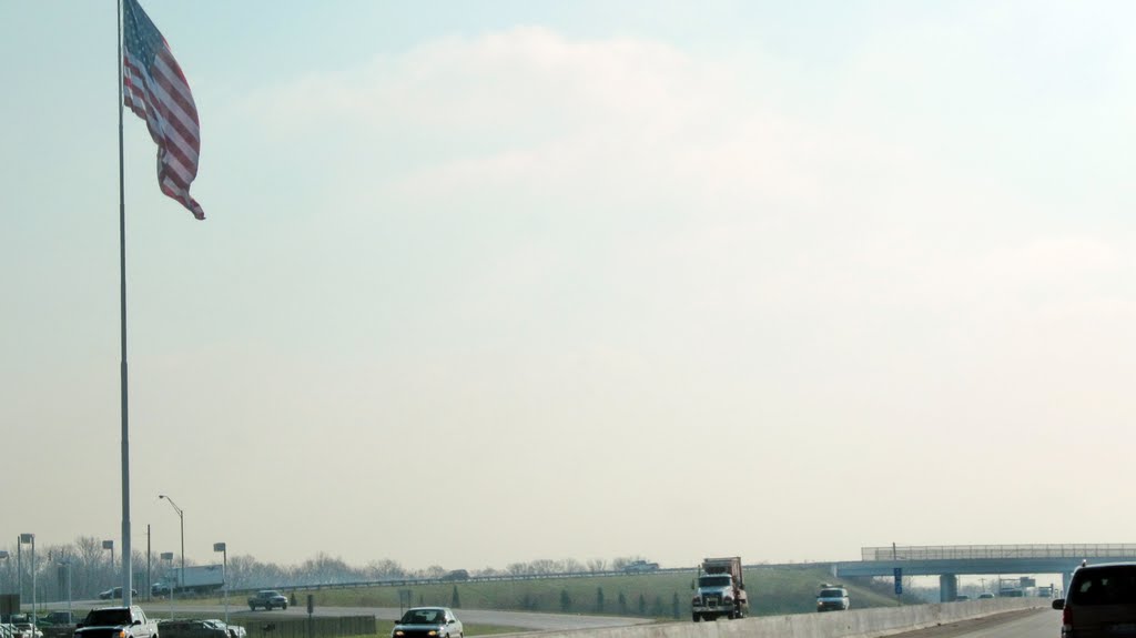 2011, Tipp City, OH, USA - I-75 south bound