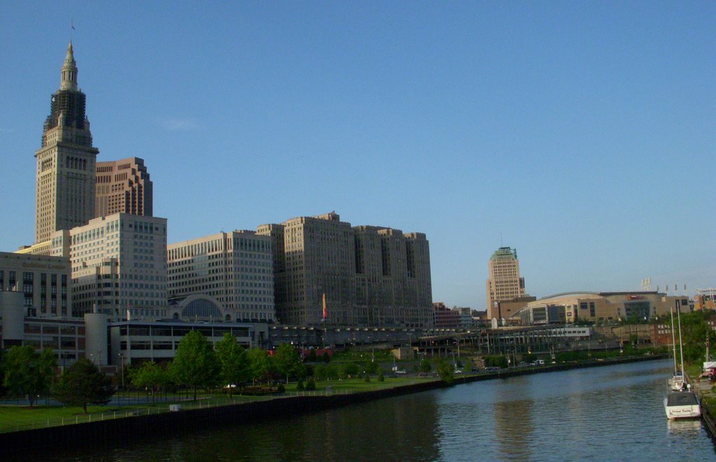 Cleveland Skyline from the Carter Road Bridge