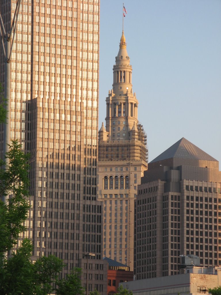 skyscrapers, Cleveland, Ohio