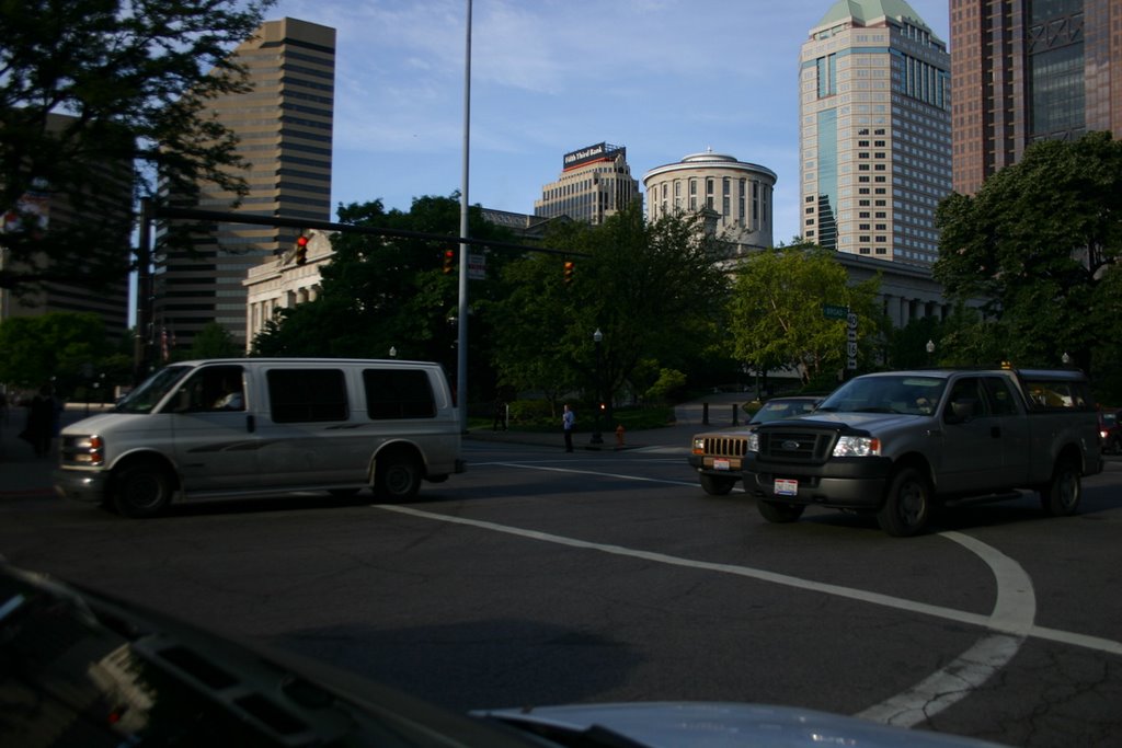 a proud state capitol, minus a dome.