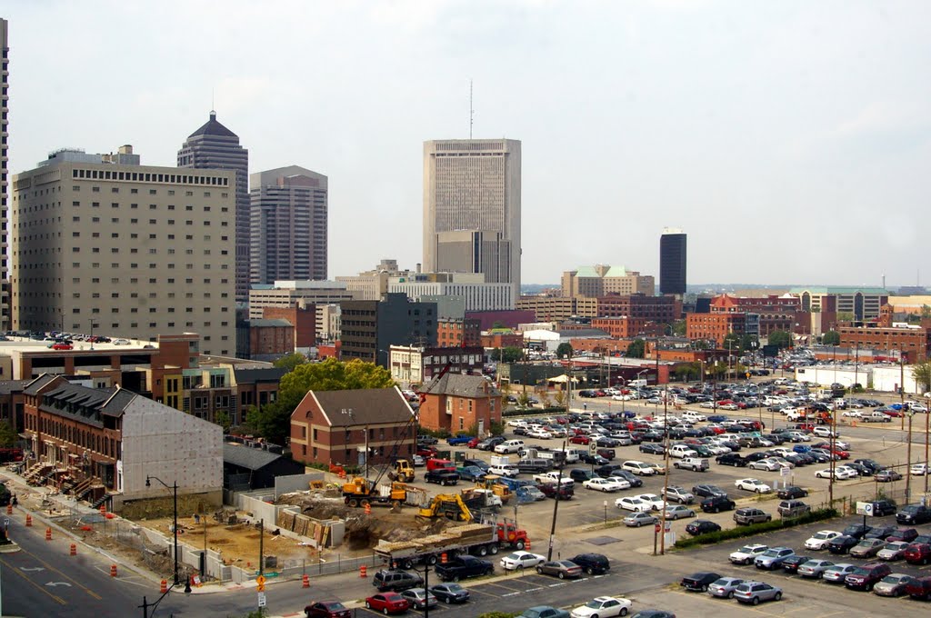 2010 Columbus, Ohio - From top floor Parking garage